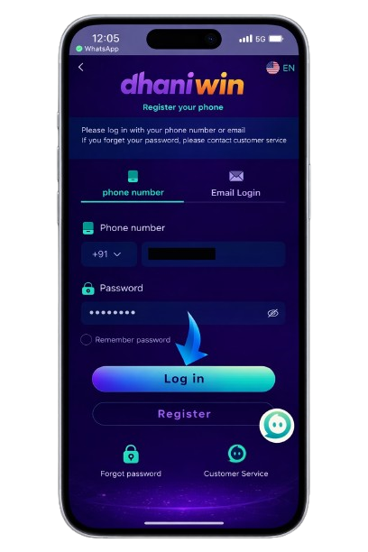 DhaniWin Official Platform Homepage Banner and User Resource Center