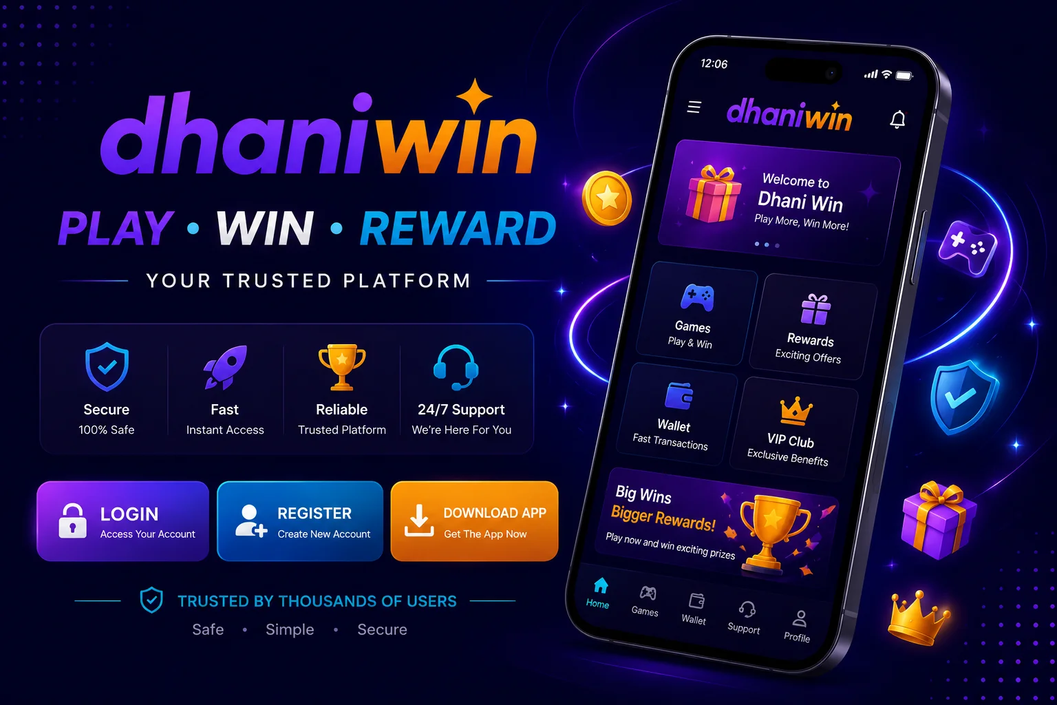 Dhani Win Official Website – DhaniWin Login, Registration and App Download Guide