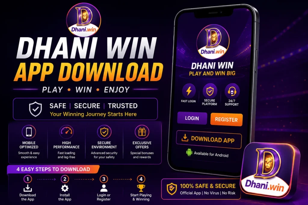 Dhani Win App Download guide official mobile app installation and registration process